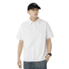 Kunhai Pengyun Summer short-sleeved polo shirt for men, loose lapel for men, leading T-shirt in solid color, high-end business men's wear Item Picture